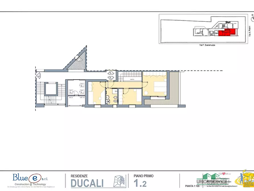 Immagine 9 di Quadrilocale in vendita  in Via Alberto Pasini a Parma