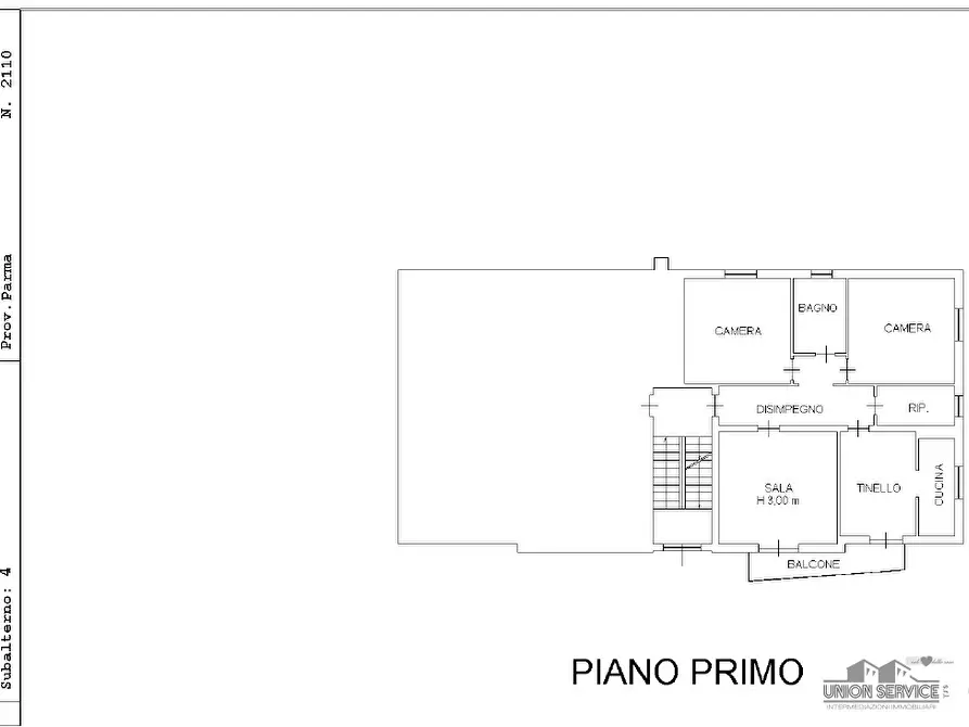 Immagine 31 di Trilocale in affitto  in via san martino 28 a Medesano