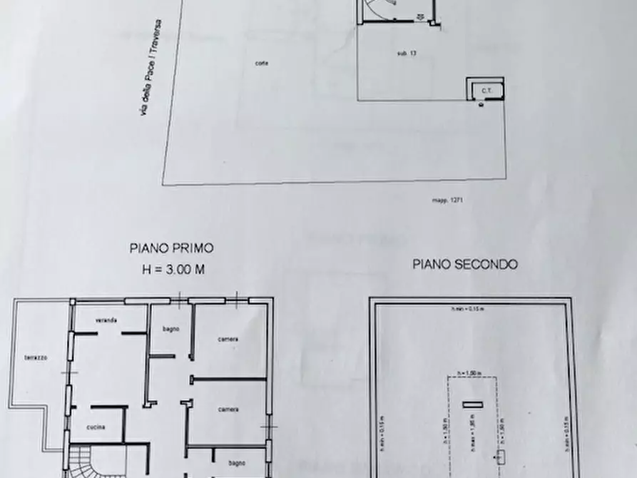 Immagine 18 di Porzione di casa in vendita  a Castelnuovo Magra