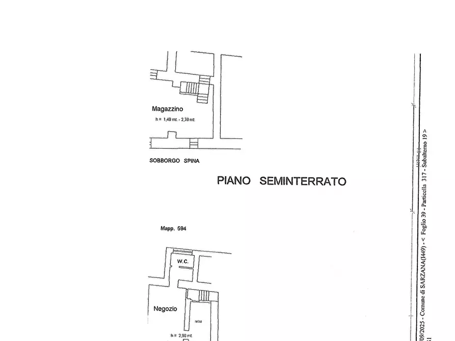 Immagine 8 di Locale commerciale in affitto  in Via Sobborgo Spina a Sarzana