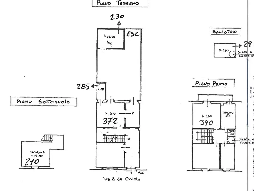 Immagine 54 di Terratetto in vendita  in Via di Rocca Tedalda a Firenze