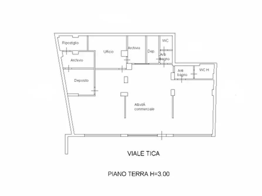 Immagine 2 di Locale commerciale in affitto  in Viale Tica 44 a Siracusa