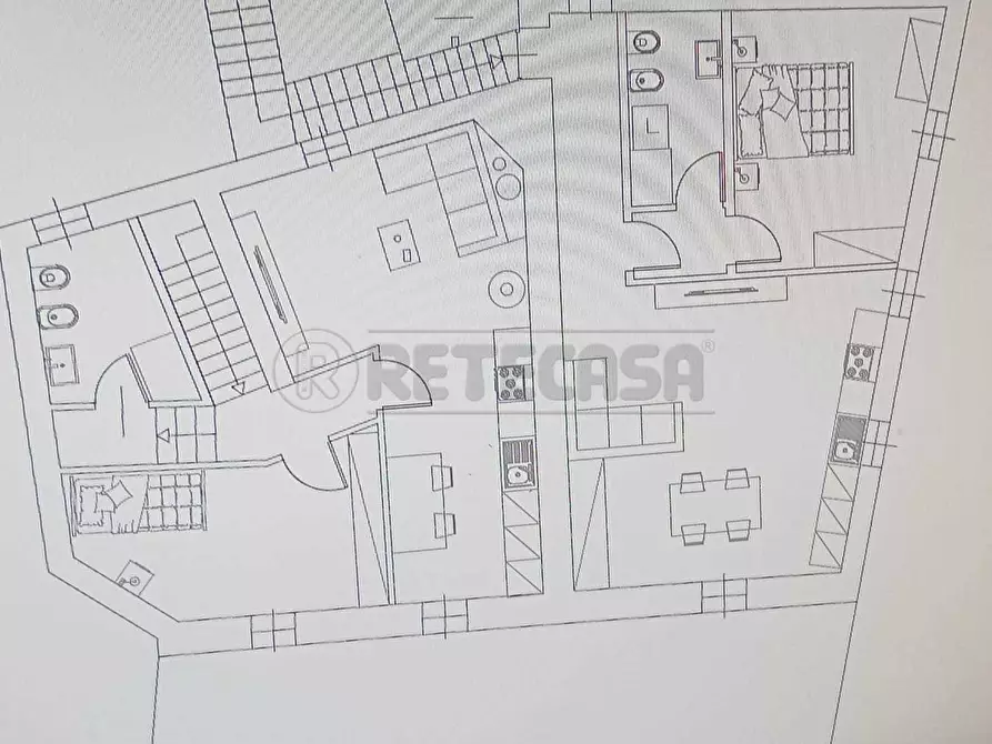 Immagine 21 di Quadrilocale in vendita  in Via Italia 2 a Seriate