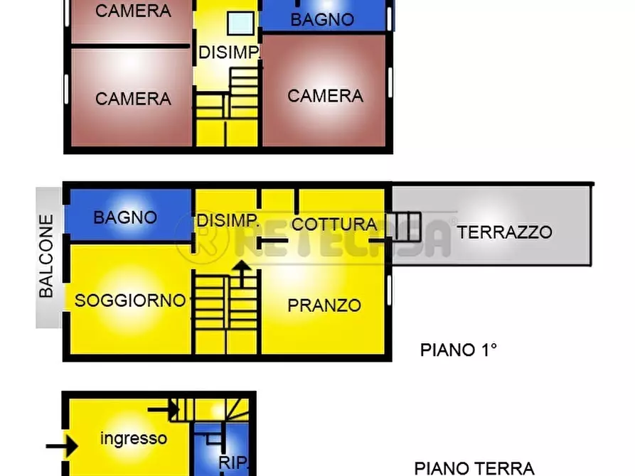 Immagine 24 di Porzione di casa in affitto  a Viareggio