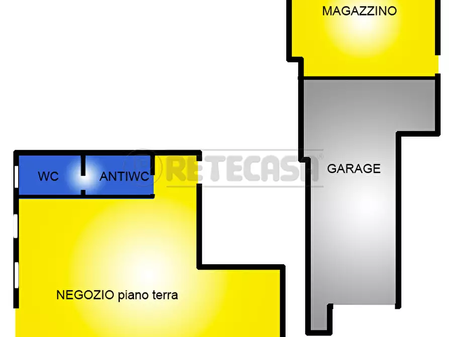 Immagine 14 di Locale commerciale in vendita  a Zermeghedo