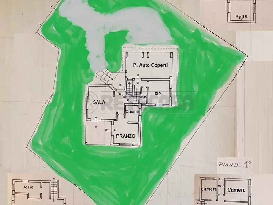 Immagine 22 di Villa in vendita  in Via dell'Archellino 500 a Massarosa