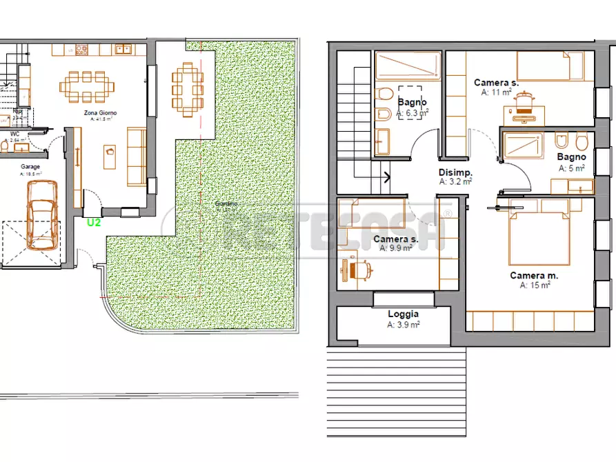 Immagine 23 di Porzione di casa in vendita  a Vicenza