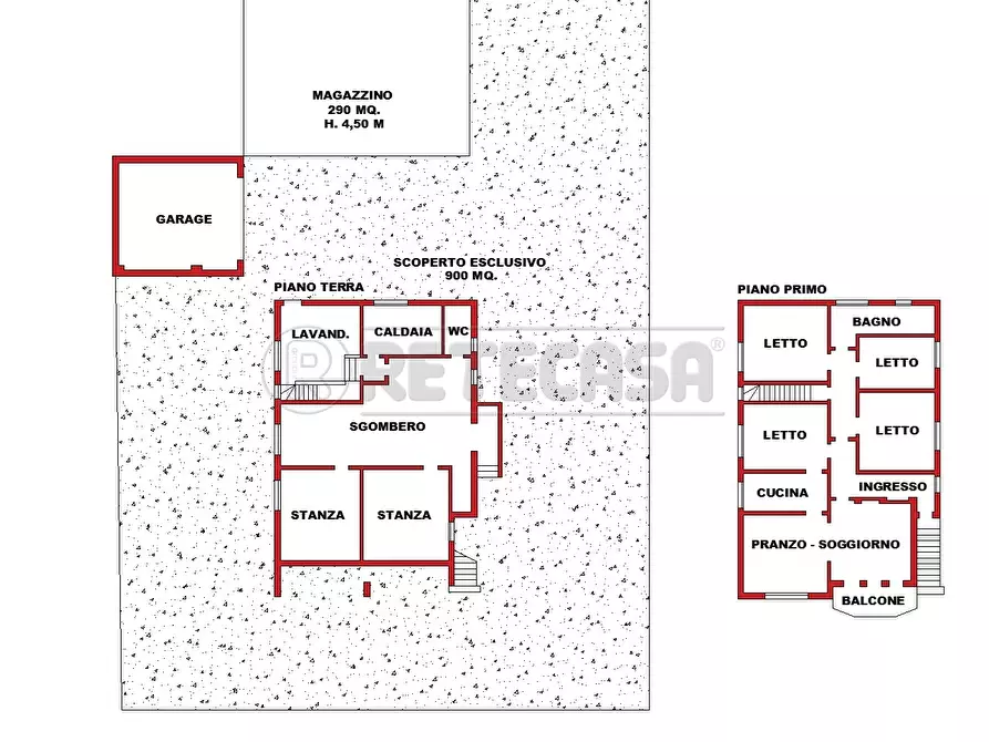 Immagine 28 di Villa in vendita  in Via XXV Aprile 23 a Sermide