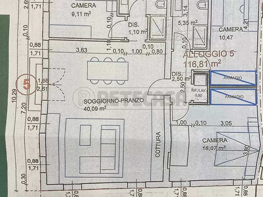Immagine 6 di Trilocale in vendita  a Mirano