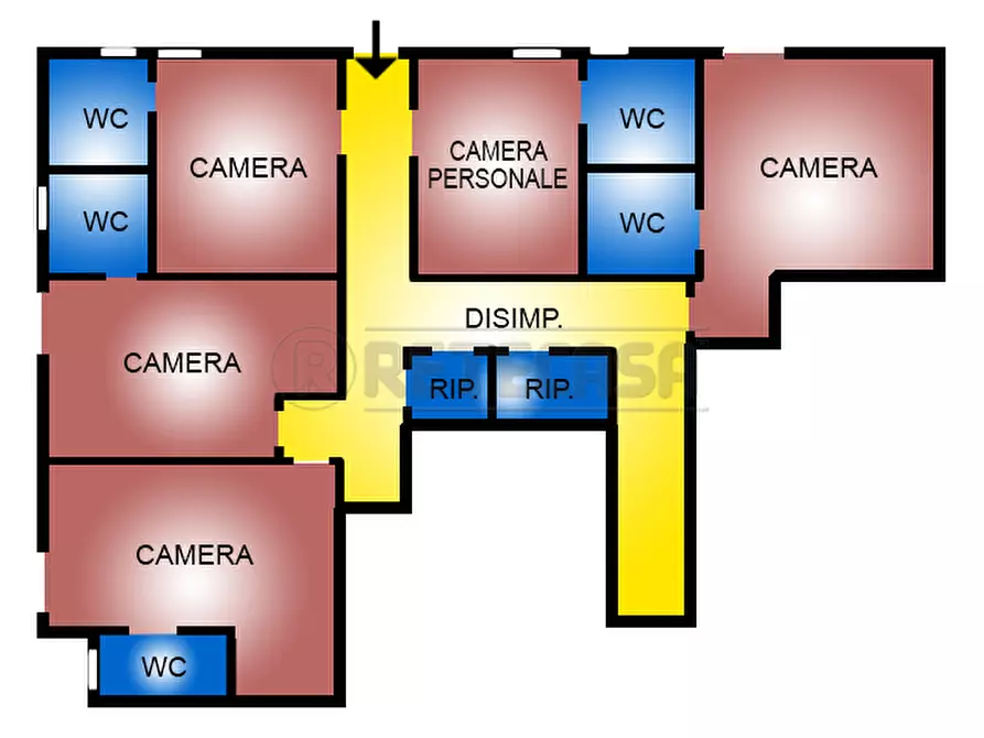 Immagine 137 di Pentalocale in vendita  in Via delle tessitrici 1 a Sannicola
