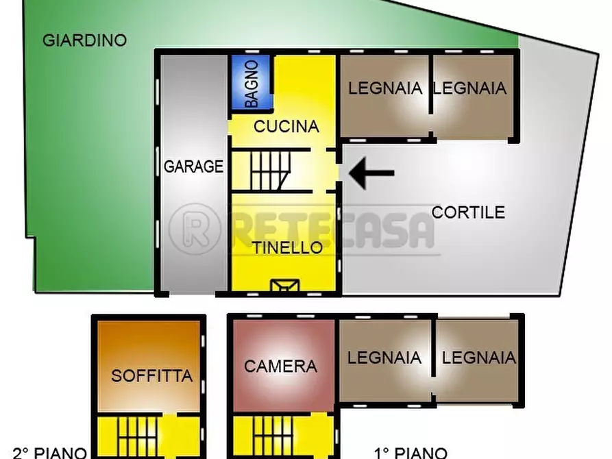 Immagine 30 di Rustico / casale in vendita  in Via Madonnetta a Montegaldella