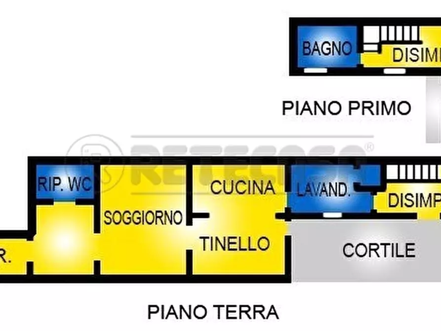 Immagine 2 di Porzione di casa in vendita  in Via Trento 1 a Viareggio
