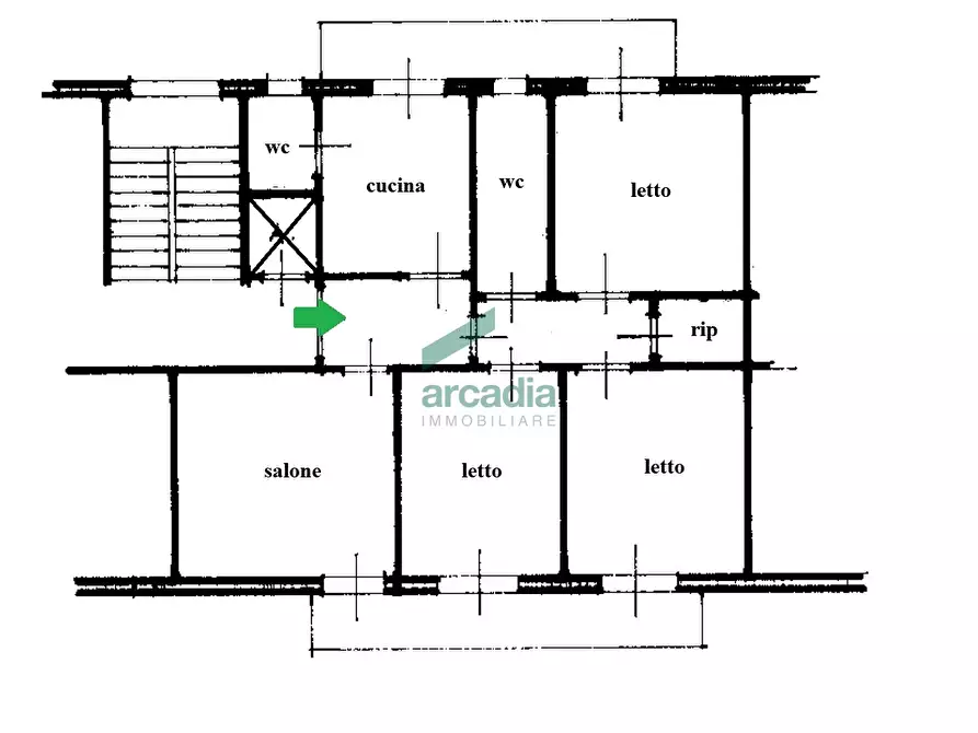 Immagine 30 di Quadrilocale in vendita  in Via Pordenone 12 a Bari