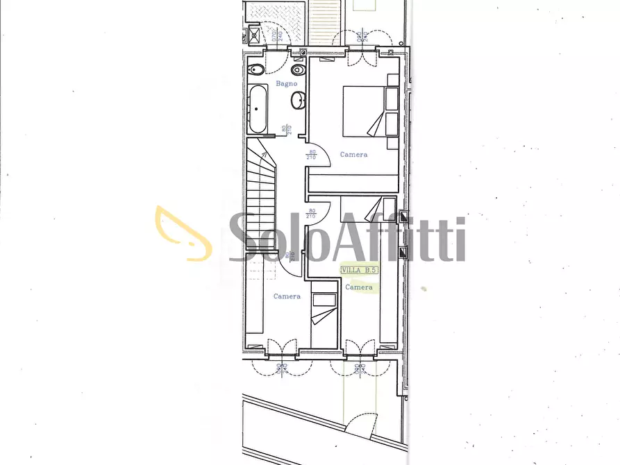 Immagine 16 di Villetta a schiera in affitto  in Strada Provinciale 3 25 a Zerbolò