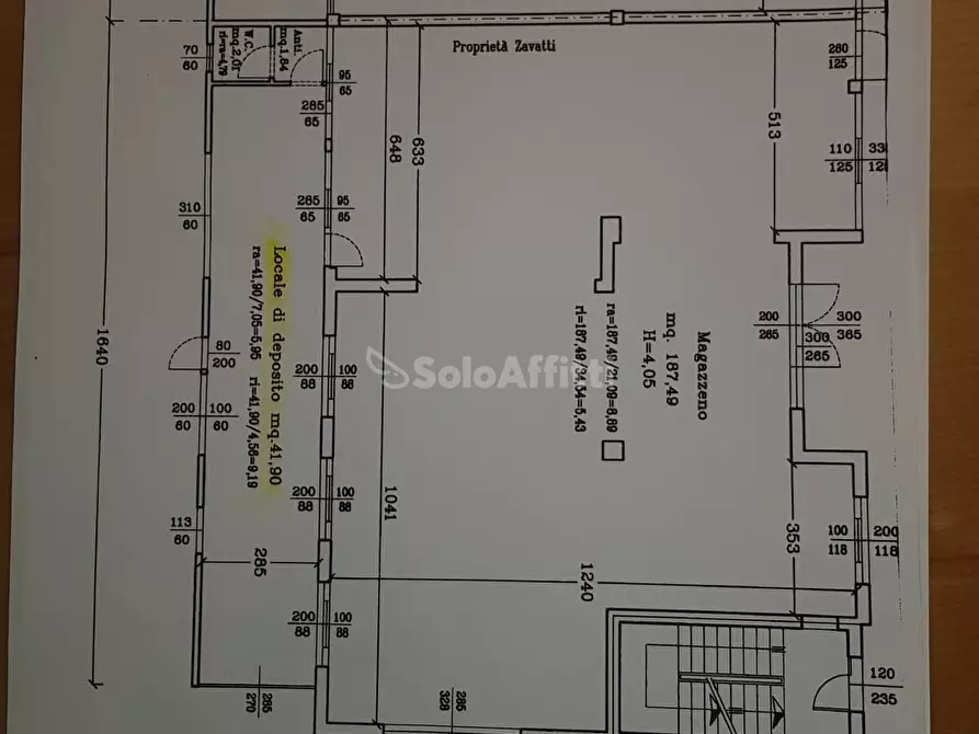 Immagine 1 di Magazzino in affitto  in Via Emilia a Santarcangelo Di Romagna