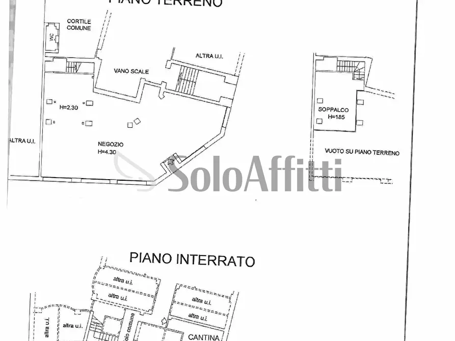 Immagine 2 di Locale commerciale in affitto  a Torino