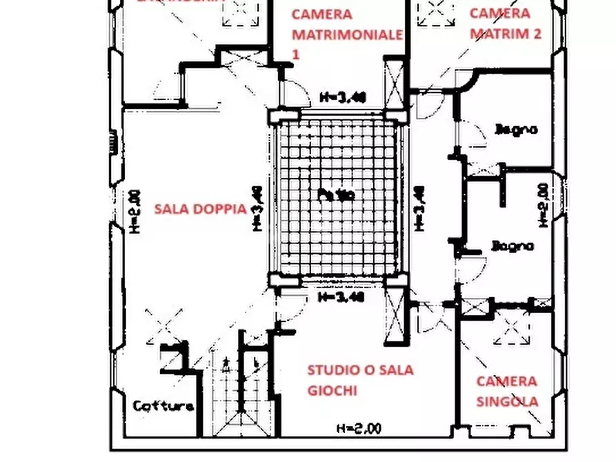 Immagine 35 di Appartamento in affitto  in Viale Italia 104 a Livorno
