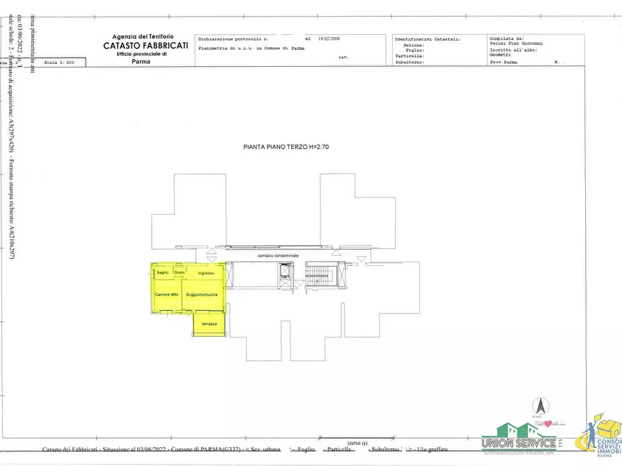 Immagine 17 di Bilocale in vendita  in via sidoli a Parma
