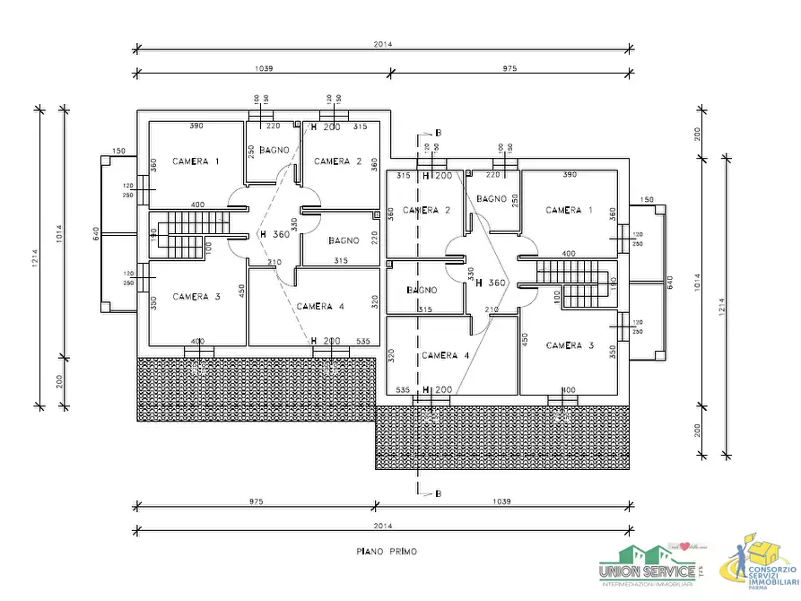 Immagine 6 di Casa bifamiliare in vendita  in Via Bianchi 16 a Noceto