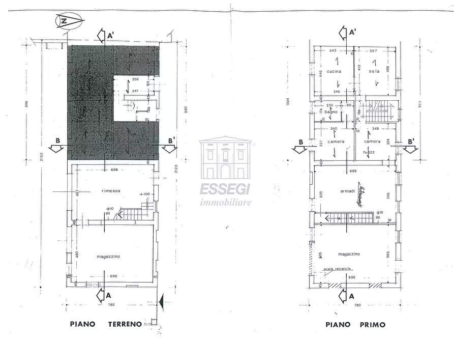 Immagine 10 di Terratetto in vendita  in Via della Chiesa XXI 145 a Lucca