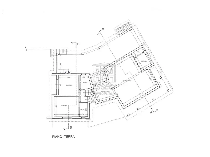 Immagine 29 di Villa in vendita  in Via dei Borelli a Lucca