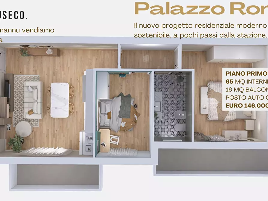 Immagine 17 di Appartamento in vendita  a Decimomannu