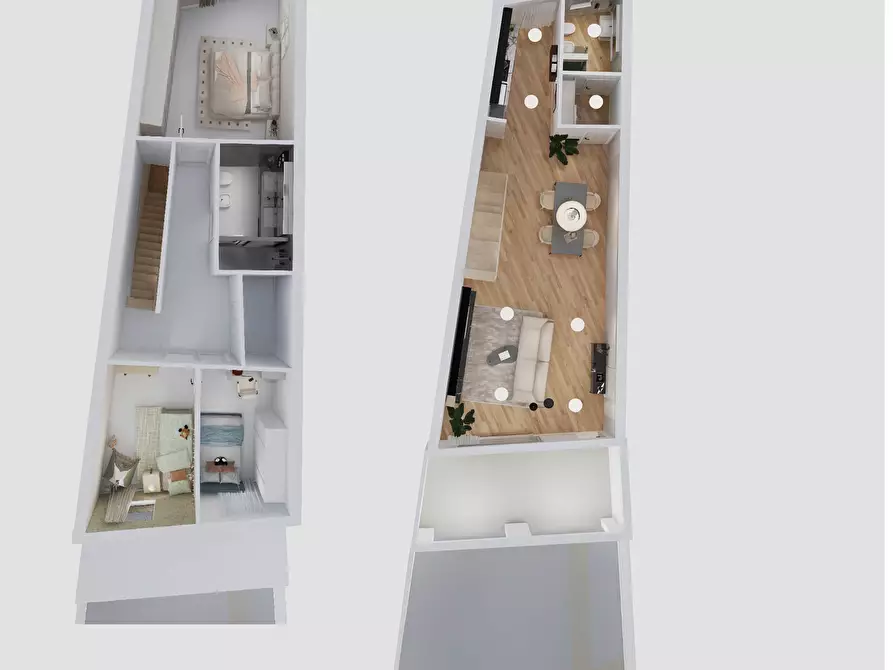 Immagine 11 di Villetta a schiera in vendita  a San Sperate