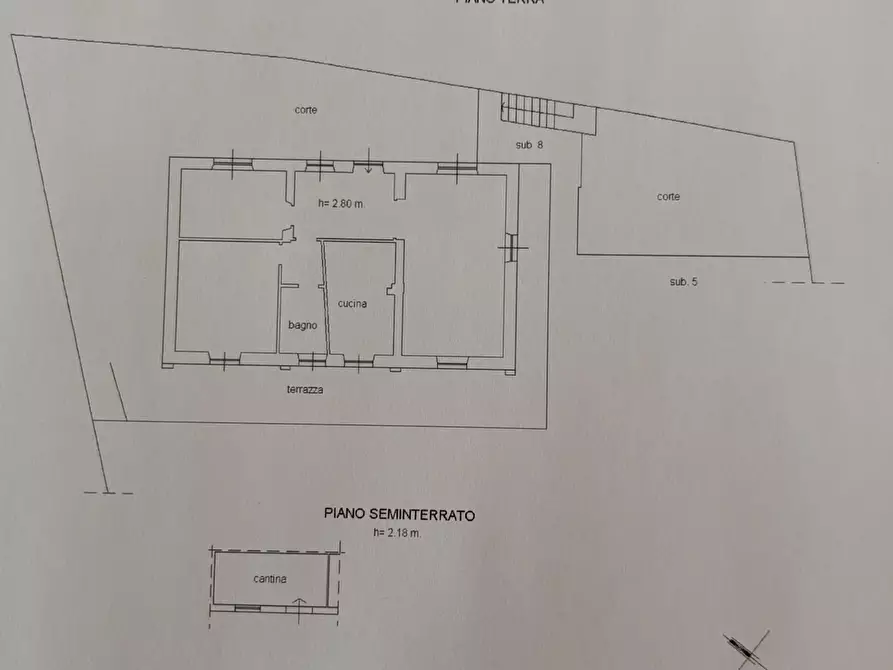 Immagine 16 di Casa semindipendente in vendita  a Ameglia