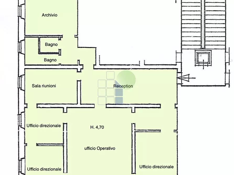 Immagine 21 di Ufficio in affitto  in Scali D'Azeglio 10 a Livorno