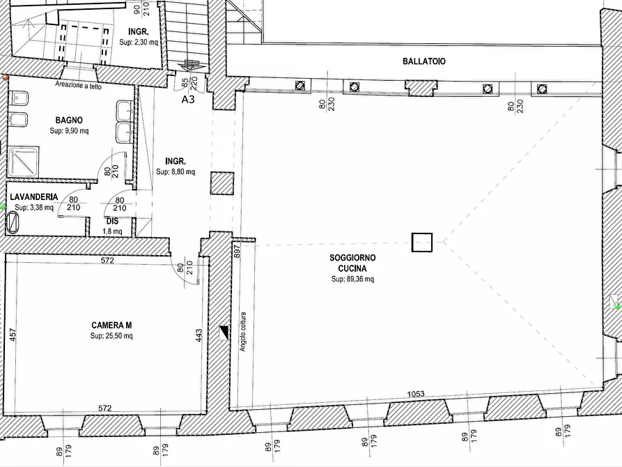 Immagine 16 di Trilocale in vendita  in Via Vittorio Emanuele II 999 a Borgo Ticino
