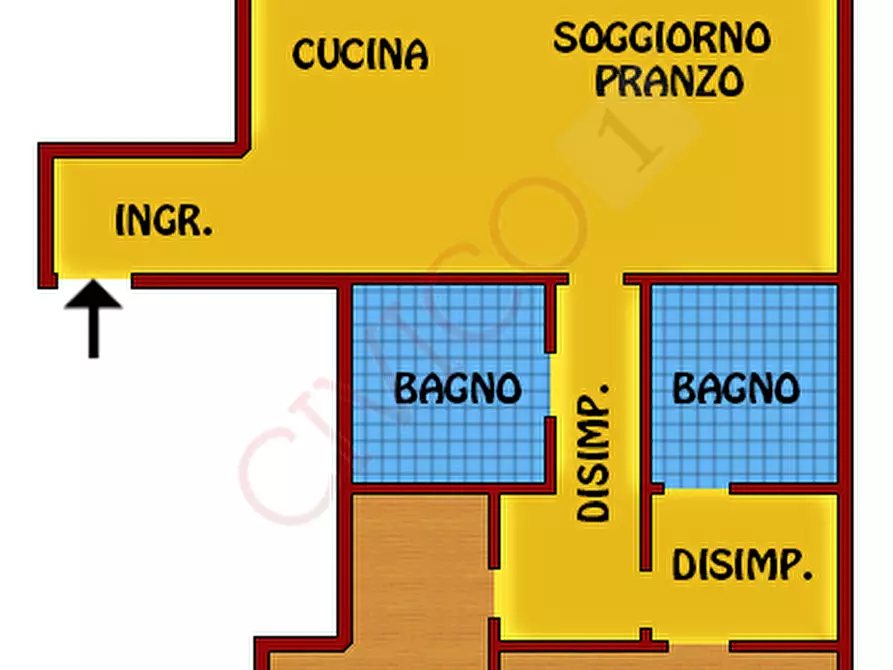 Immagine 2 di Appartamento in vendita  in Via Pascoli 1 a Quinto Vicentino