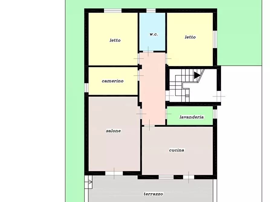 Immagine 15 di Pentalocale in vendita  in Via ST 31 39 a Palermo