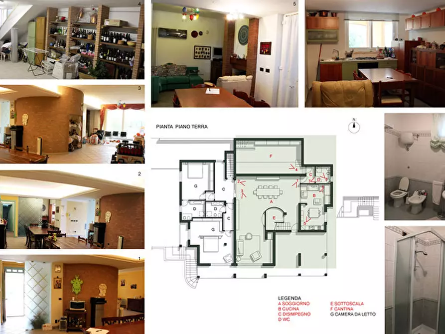 Immagine 3 di Casa indipendente in vendita  a Castorano