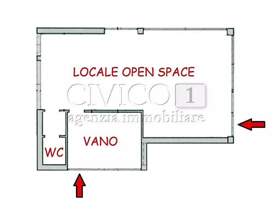 Immagine 2 di Locale commerciale in affitto  in Via Buccia a Limena