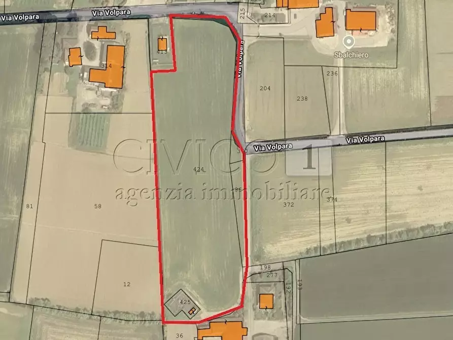 Immagine 23 di Terreno agricolo in vendita  in Via Volpara a Castegnero