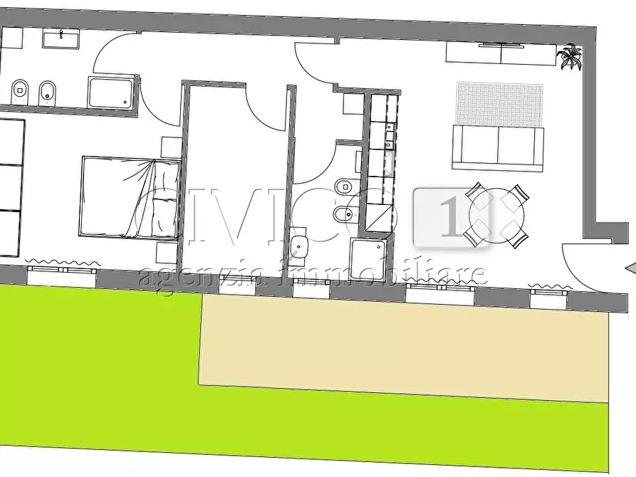 Immagine 2 di Appartamento in affitto  in Via Sicilia 1 a Rubano