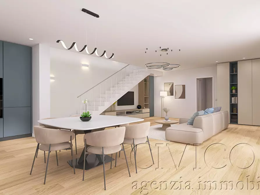 Immagine 2 di Porzione di casa in vendita  in Via Almagia R. a Padova