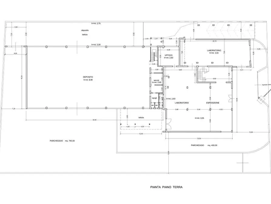 Immagine 17 di Capannone industriale in affitto  a Acquaviva Picena