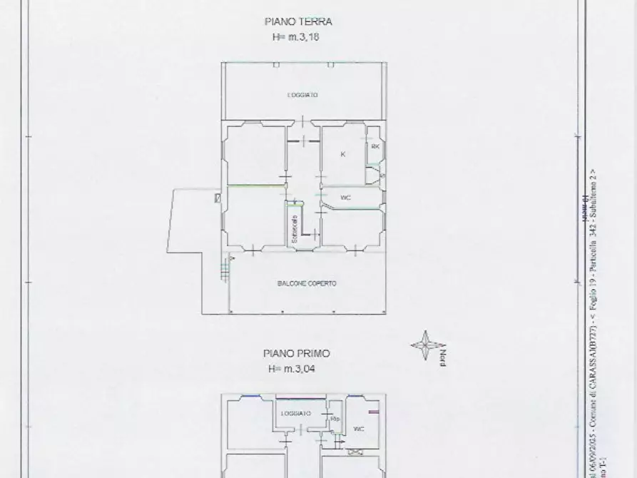 Immagine 45 di Casa bifamiliare in vendita  a Carassai