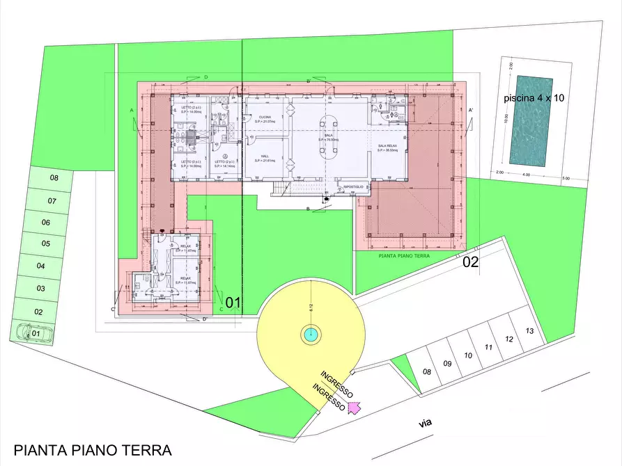 Immagine 22 di Casa indipendente in vendita  a Tortoreto