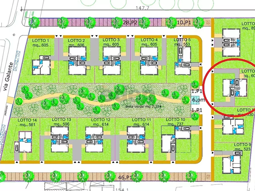 Immagine 1 di Terreno agricolo in vendita  in Via Galante 7 a Castelfranco Emilia