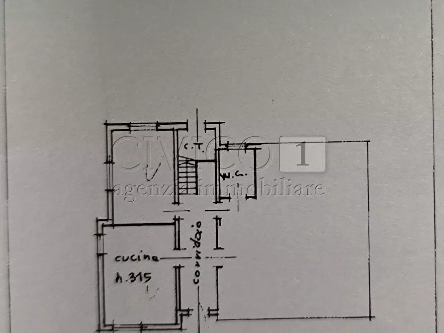Immagine 24 di Casa indipendente in vendita  in via Veneto 52 a Castegnero