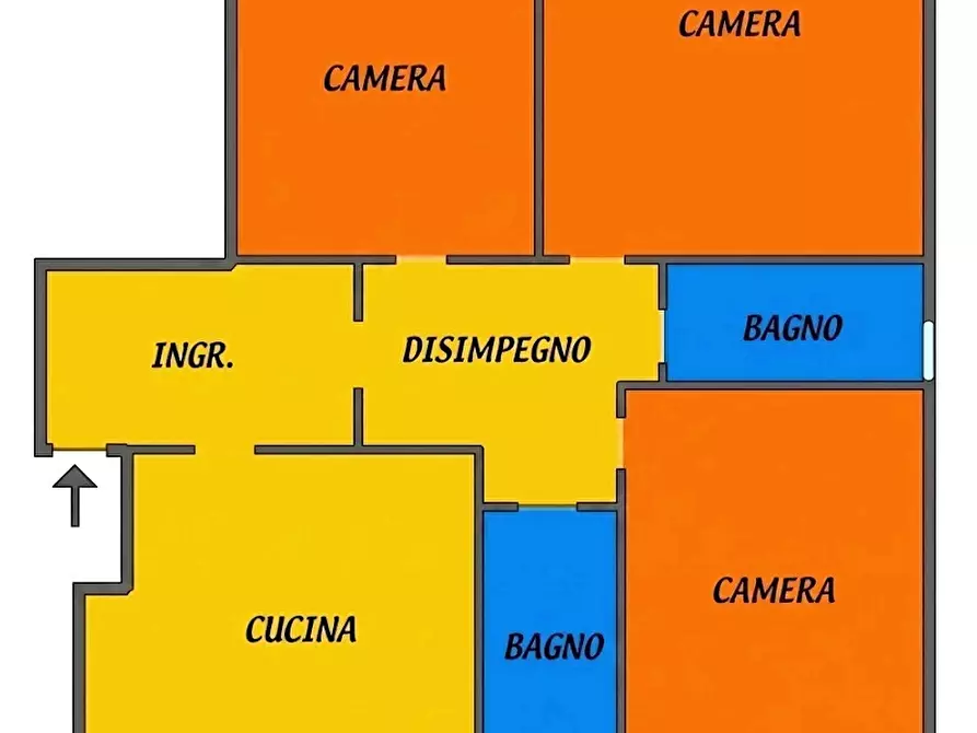 Immagine 1 di Quadrilocale in affitto  a Bologna