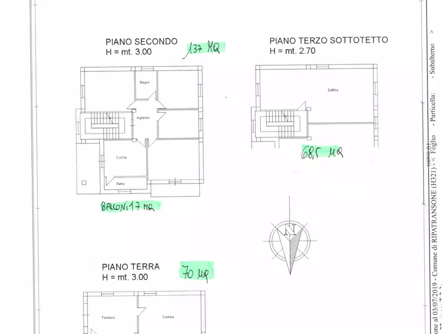 Immagine 37 di Casa indipendente in vendita  a Ripatransone