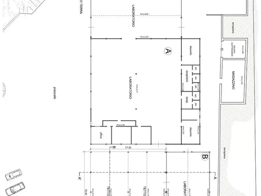 Immagine 19 di Capannone industriale in affitto  a Acquaviva Picena