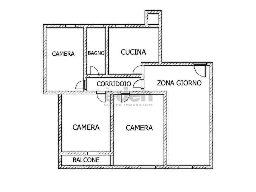 Immagine 55 di Quadrilocale in vendita  in Via E. Morselli 93 a Modena