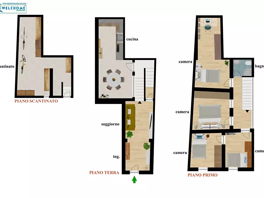 Immagine 2 di Casa indipendente in vendita  a Monserrato