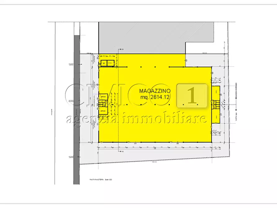 Immagine 2 di Attività artigianale in affitto  in Via Meucci a Rubano