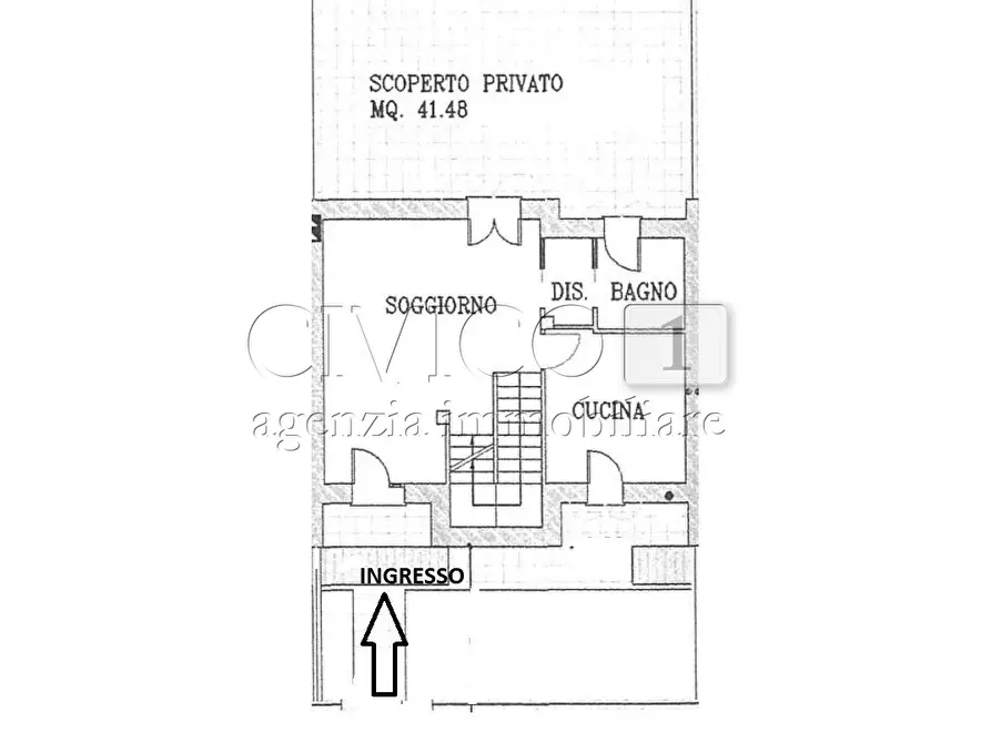Immagine 2 di Porzione di casa in vendita  in Via San Francesco a Veggiano