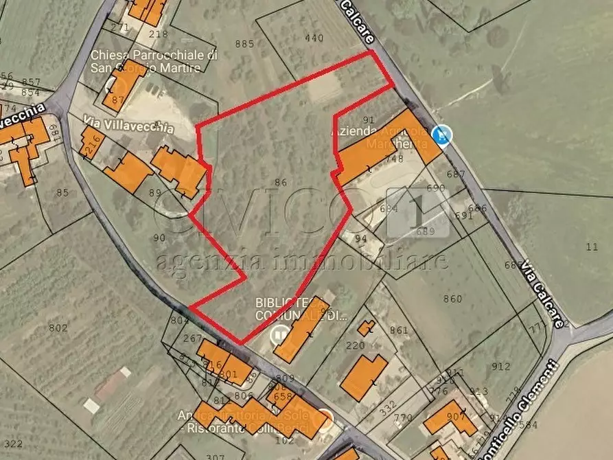 Immagine 18 di Terreno agricolo in vendita  in Via Calcare a Castegnero